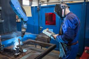 Proces robotskega varjenja